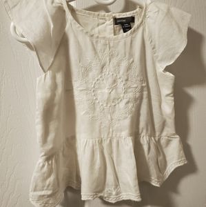 Never worn-Baby GAP 12-18 month lined peplum